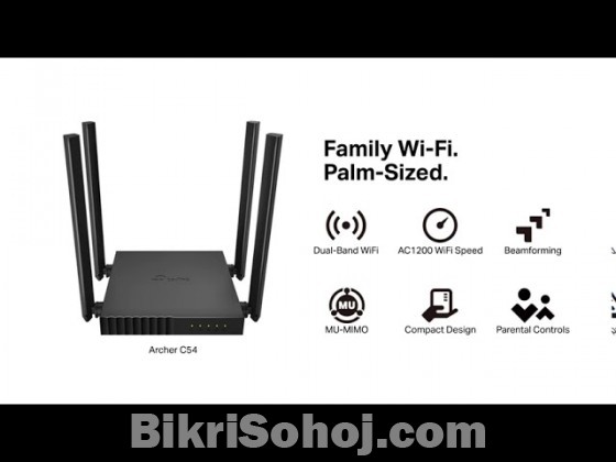 Tp-Link Archer C54 AC1200 Dual Band 4 Antenna Wi-Fi Router